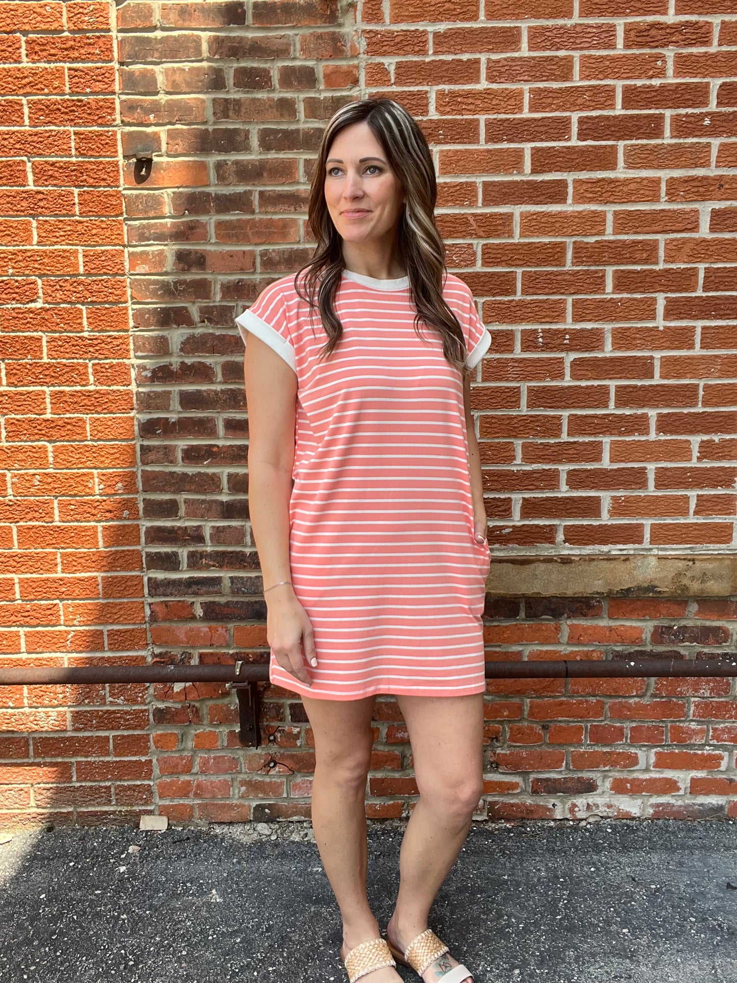 The Payleigh Striped To Go Dress