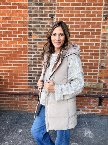 The Theodosia Zip Up Vest