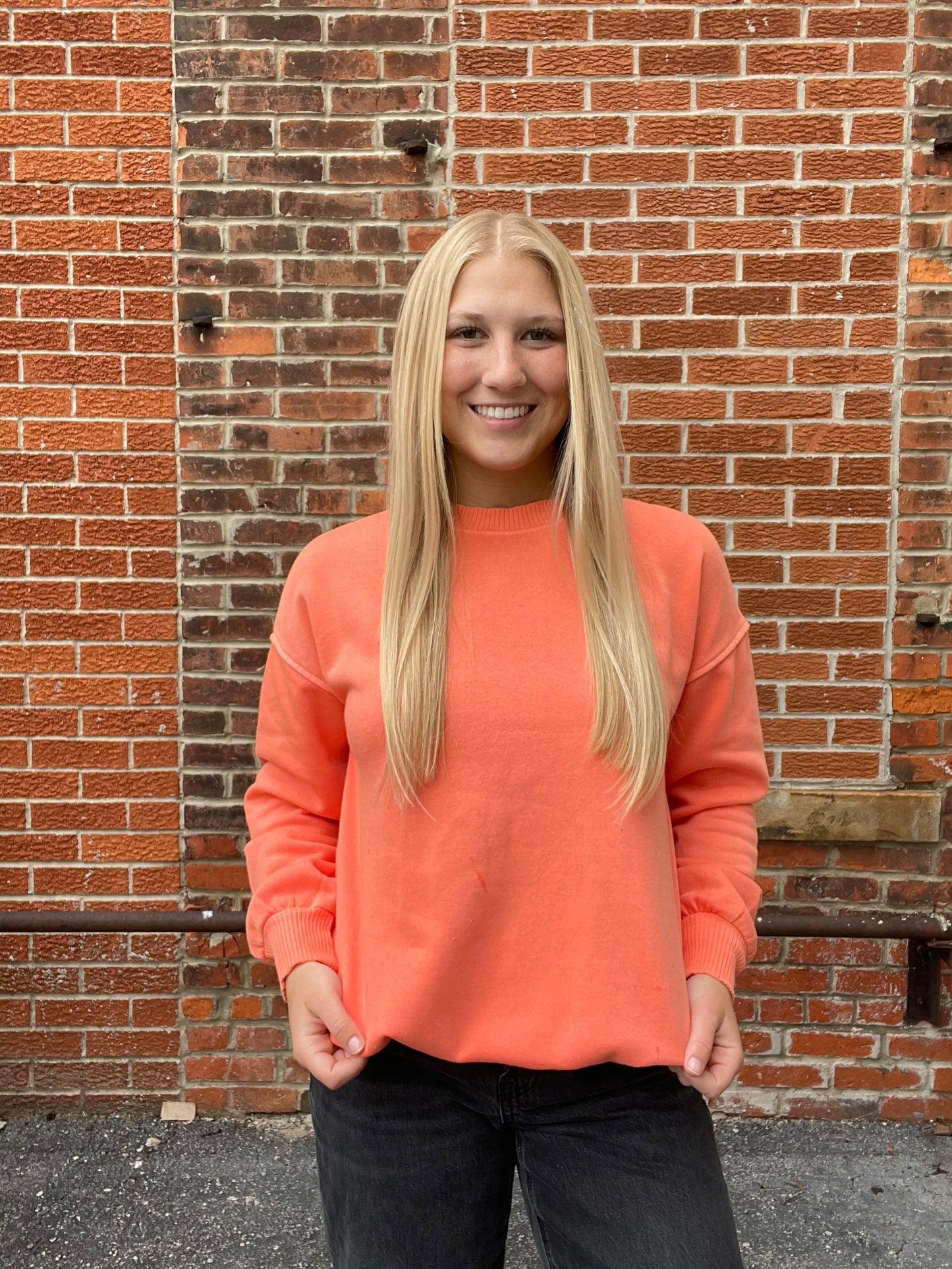 The Winslet Mineral Wash Pullover