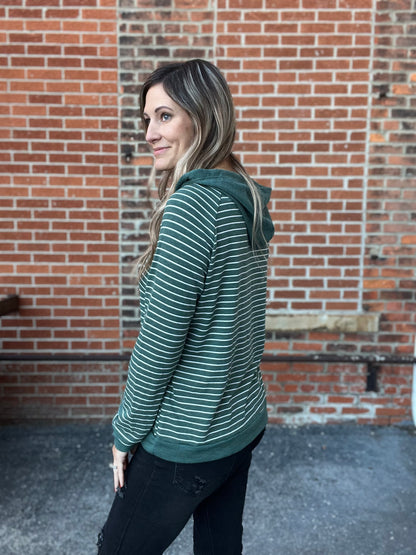 The Patten Long Sleeve Striped Top