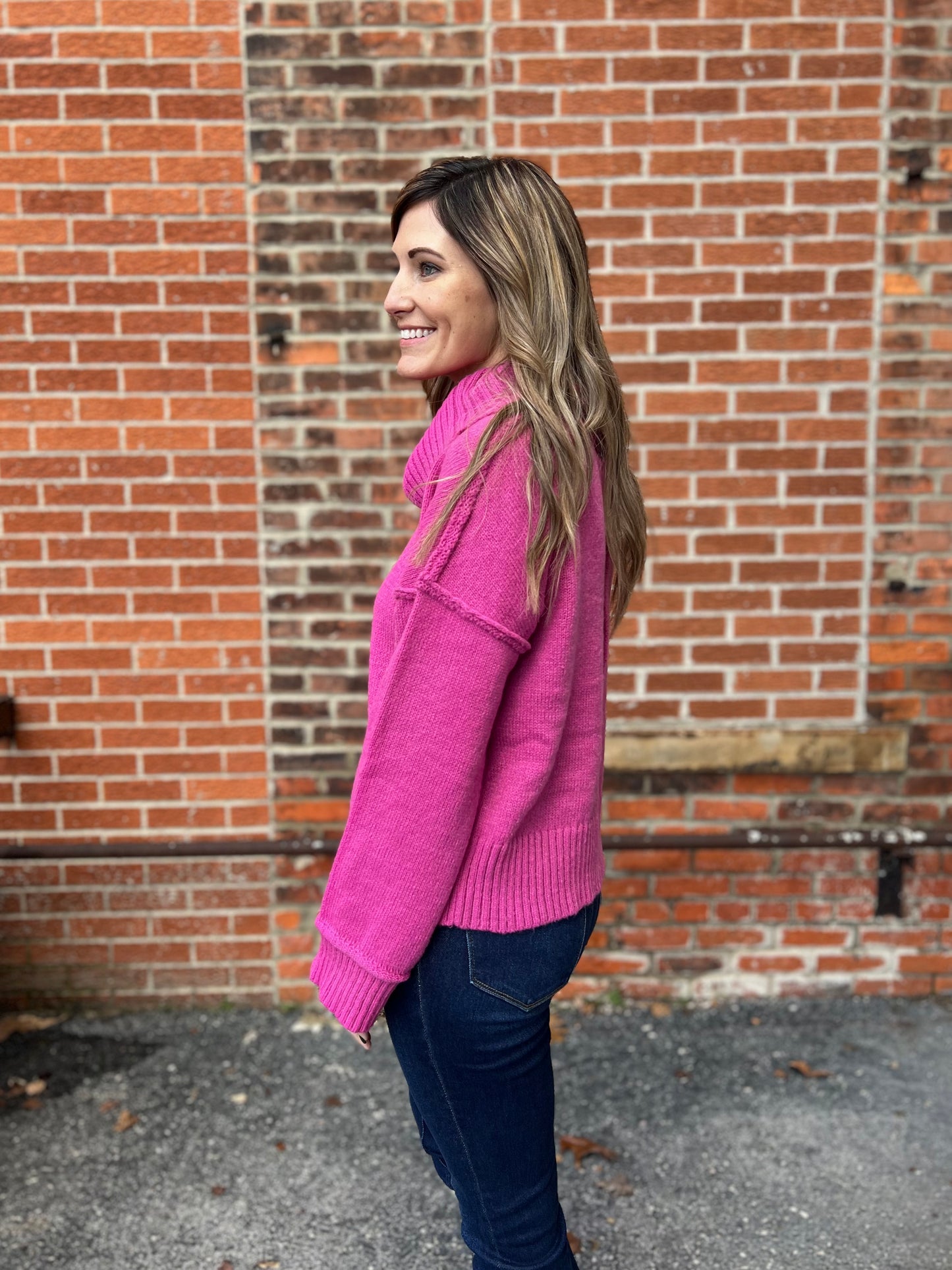 The Nataly Cowl Neck Sweater