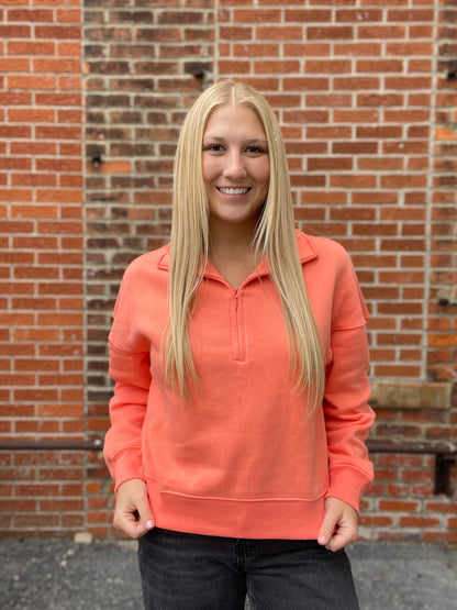 The Wren Soft Quarter Zip Pullover