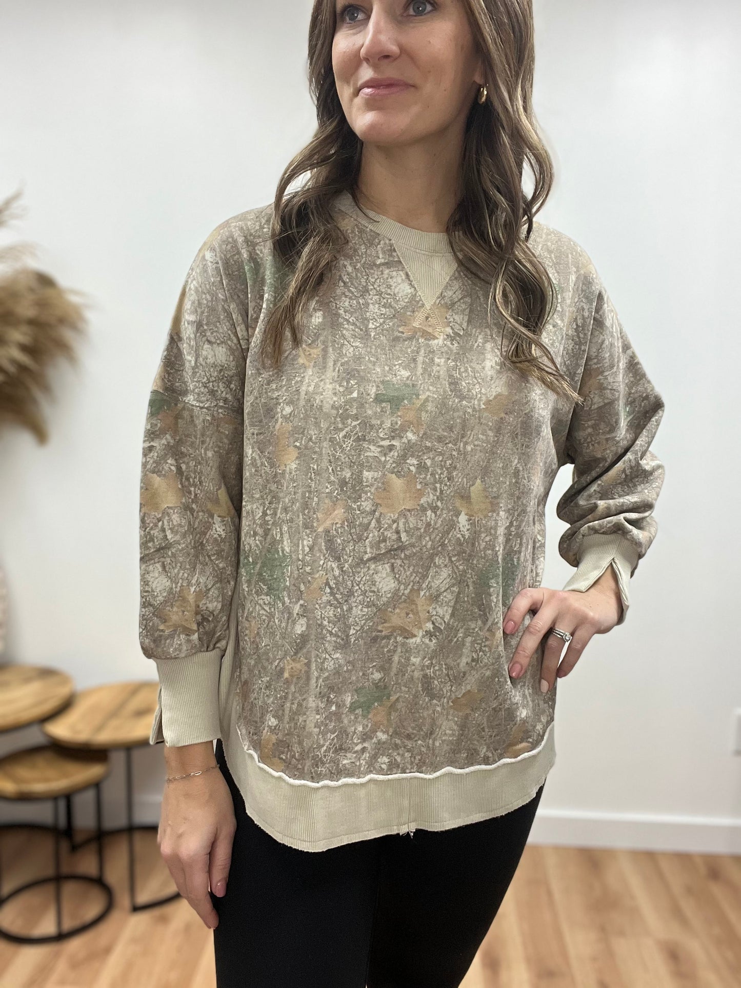 The Blakey Camo Sweatshirt