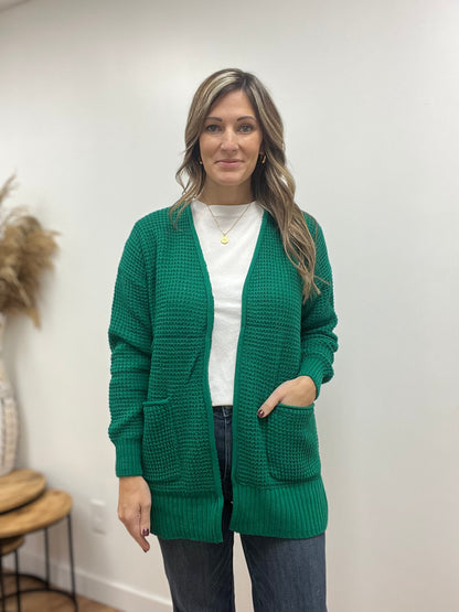 The Elodie Cable Knit Cardigan