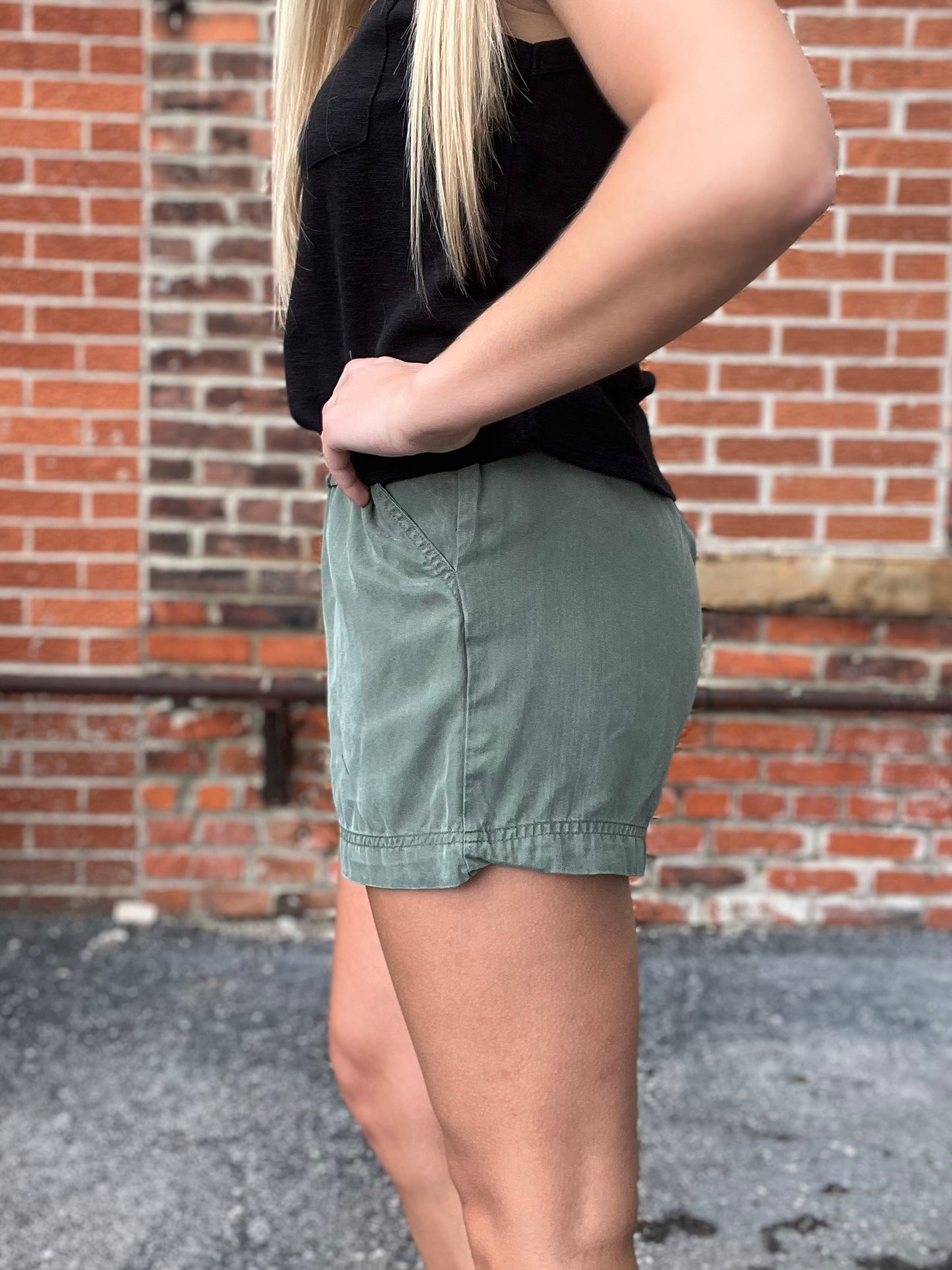 The Riker Classic Forest Green Shorts