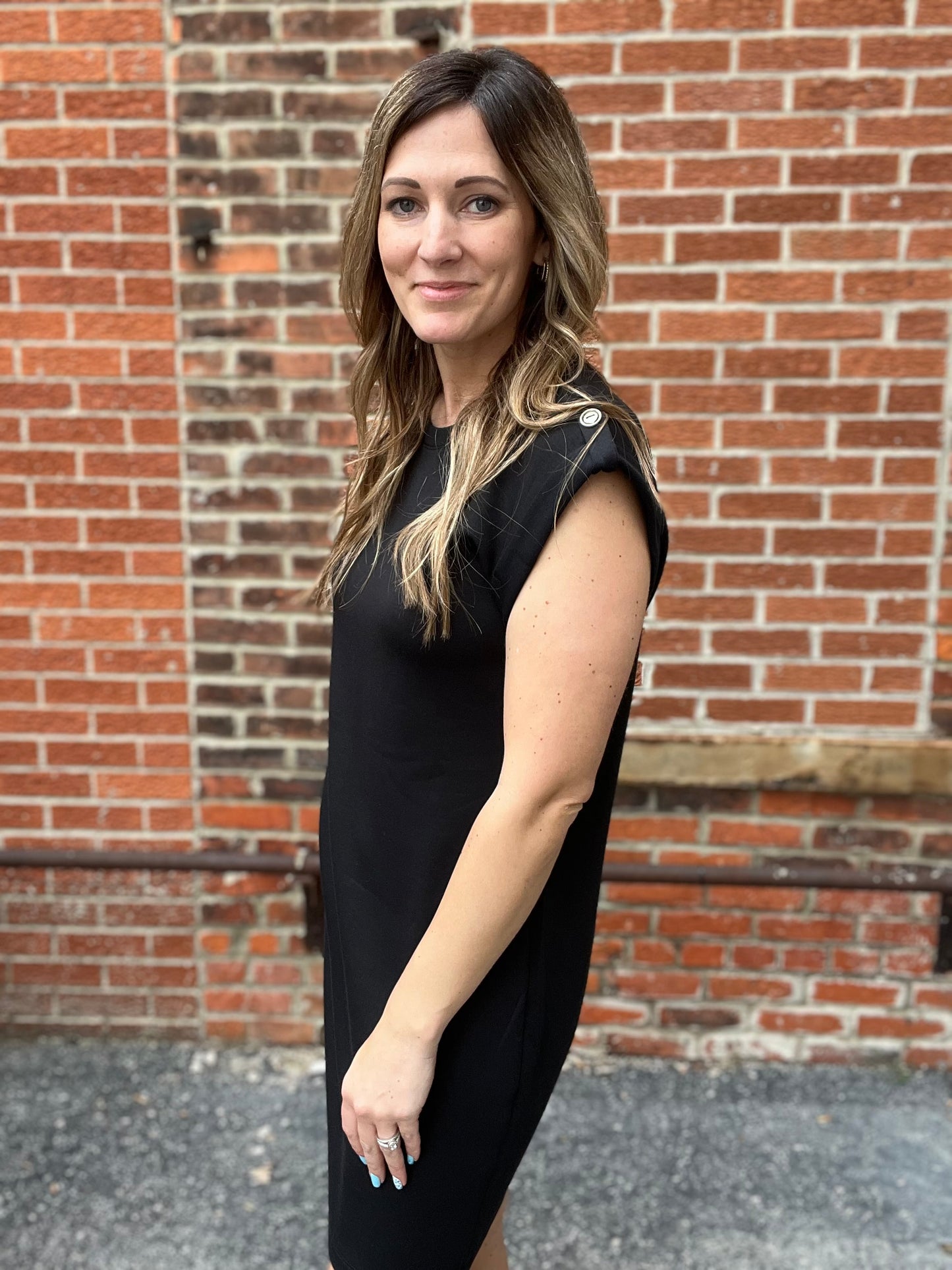 The Leena Cap Sleeve Dress