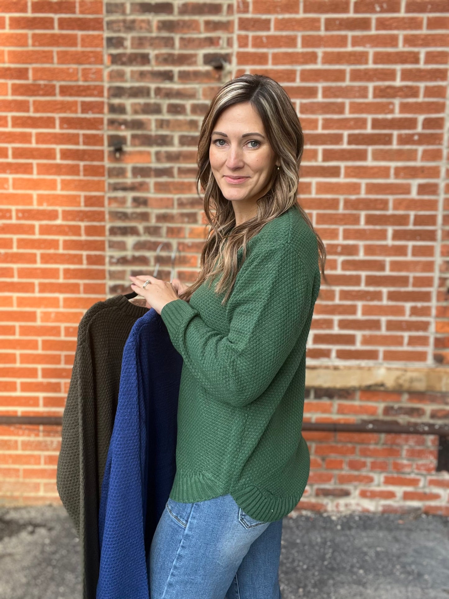 The Norway Textured Pullover Sweater