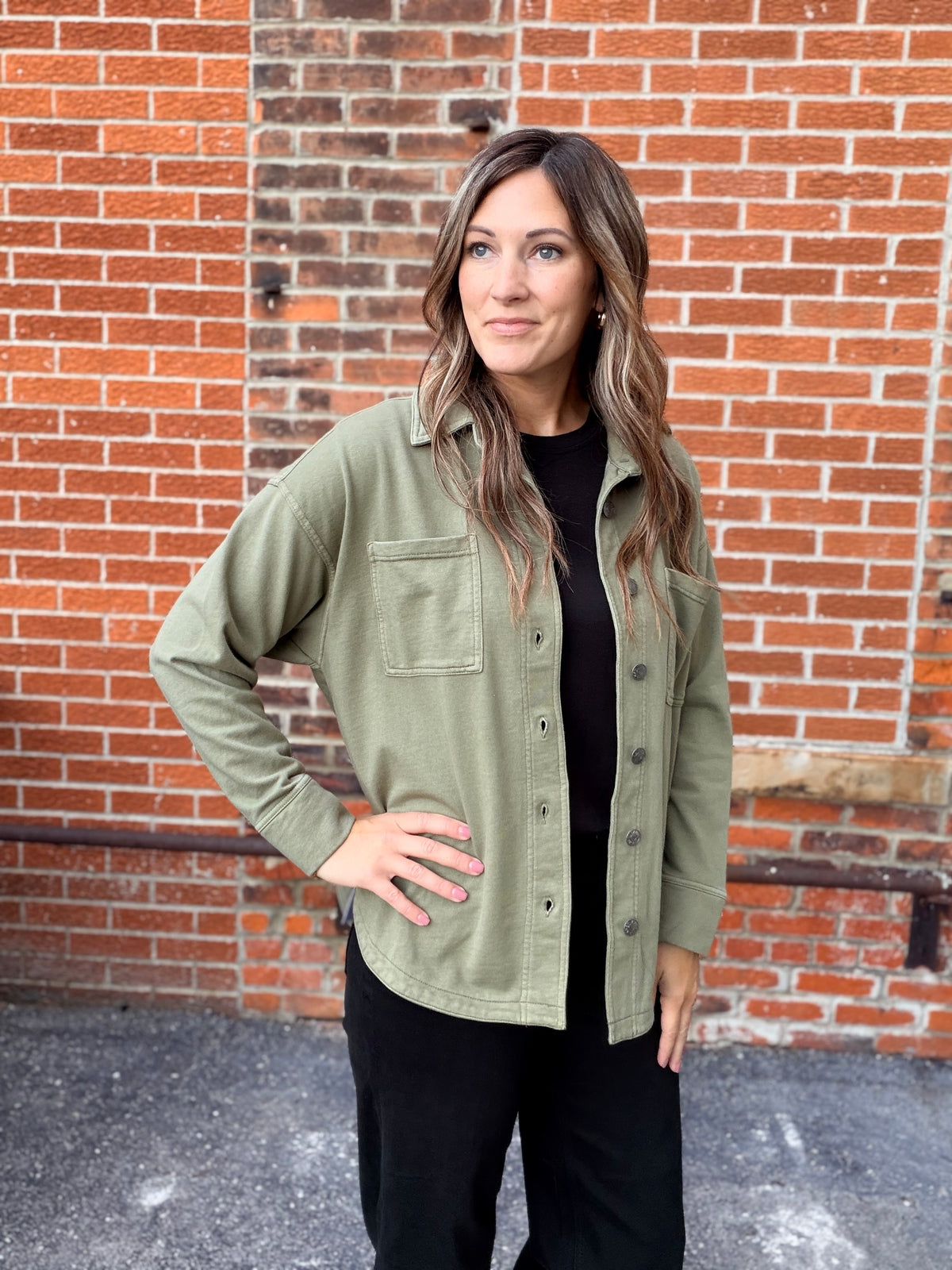 The Segger Oversized Olive Jacket