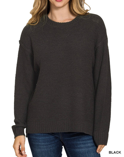 The Riaum Unique Exposed Seam Sweater