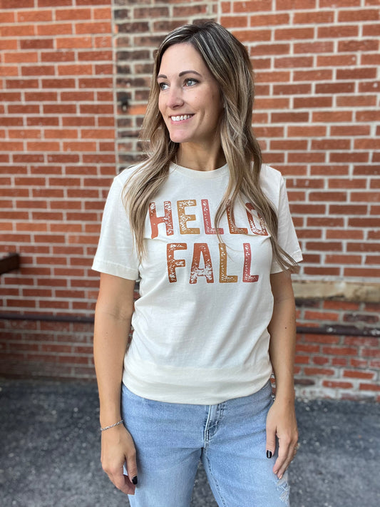 Hello Fall Graphic Tee