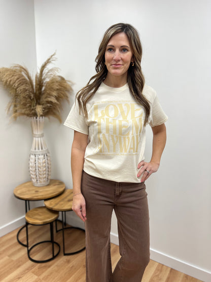 Love Them Anyway Unisex Graphic Tee