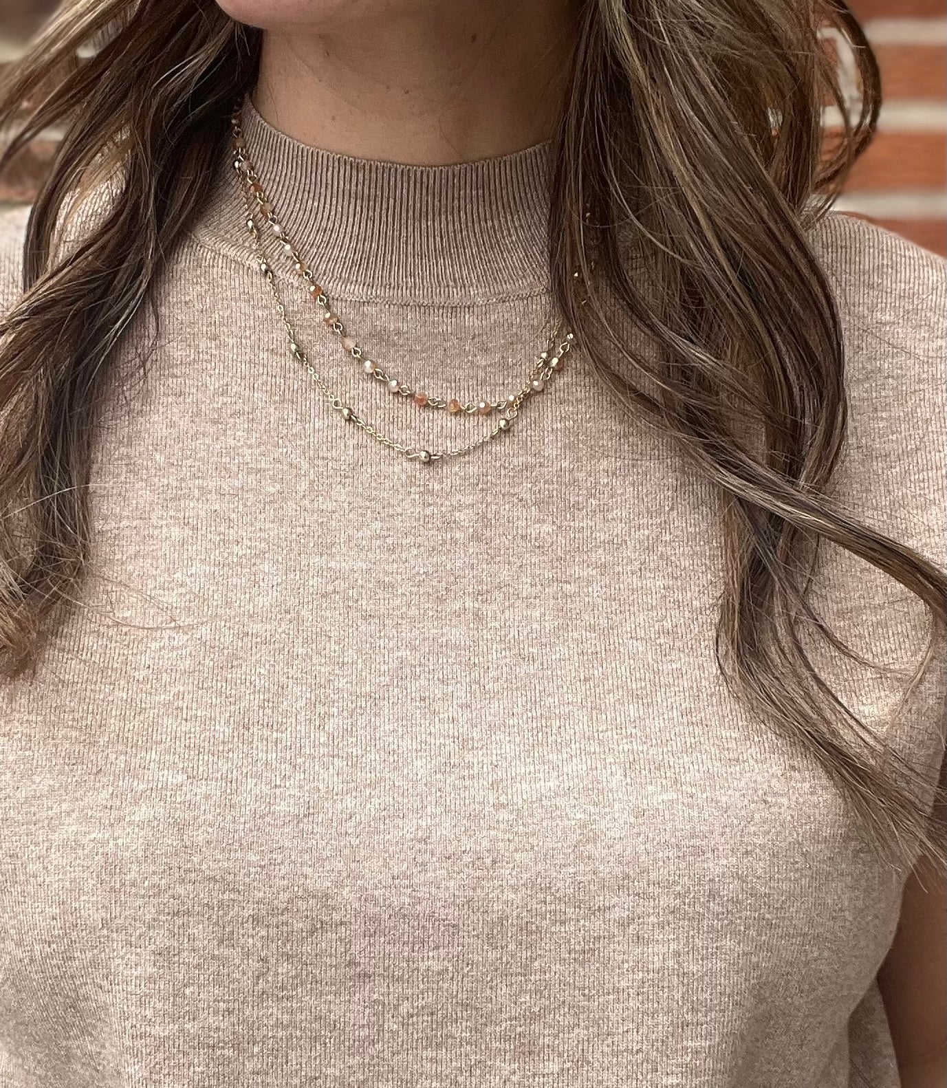 The Lydia Mock Neck Short Sleeve Top