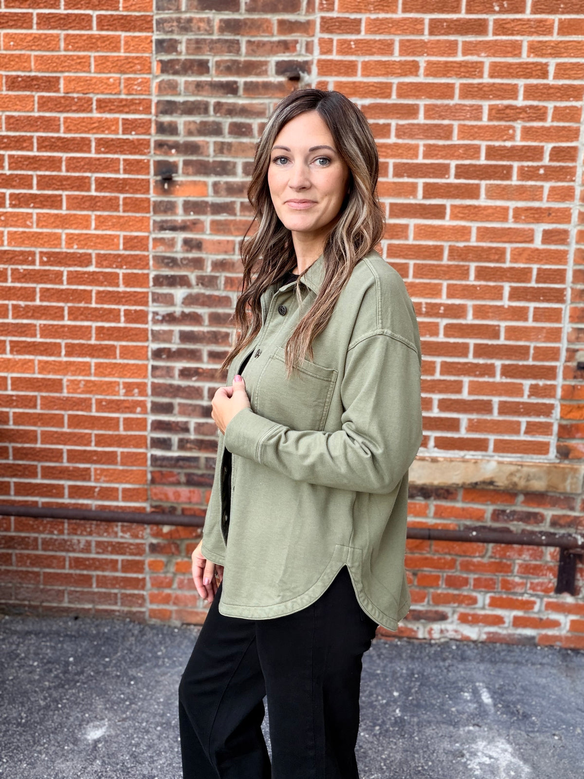 The Segger Oversized Olive Jacket