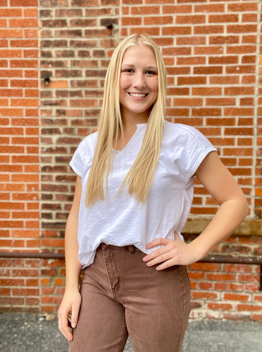 The Harman Split V Oversized Tee