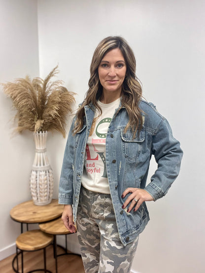 The Remington Distressed Jean Jacket