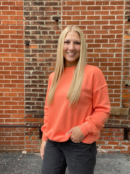 The Winslet Mineral Wash Pullover