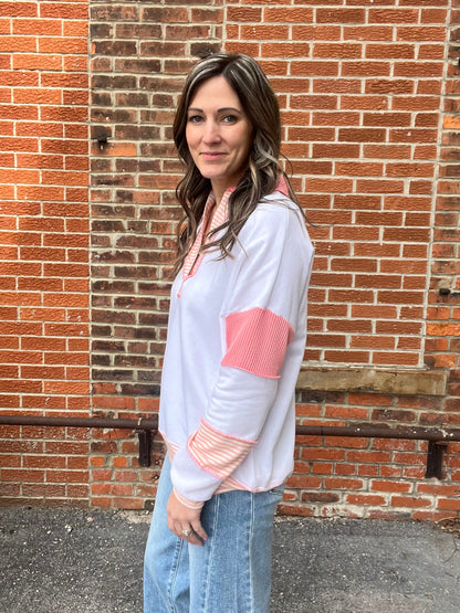The Secor Colorblock Stripe Long Sleeve Top