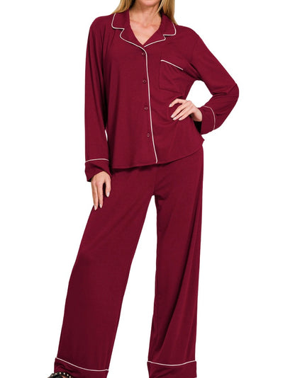 The Cozy Retreat Pajama Set