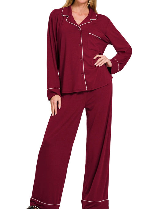 The Cozy Retreat Pajama Set