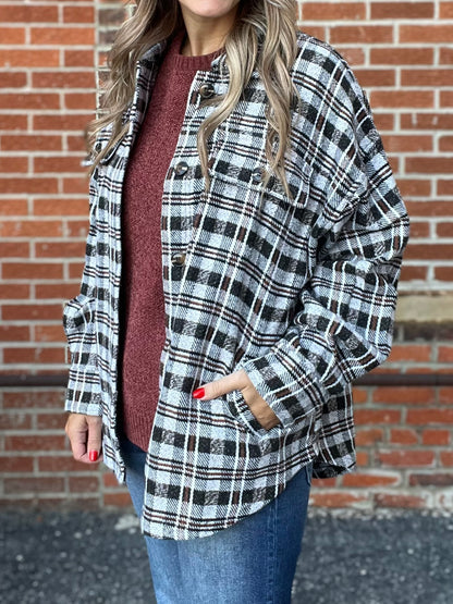 The Roman Rustic Plaid Shacket