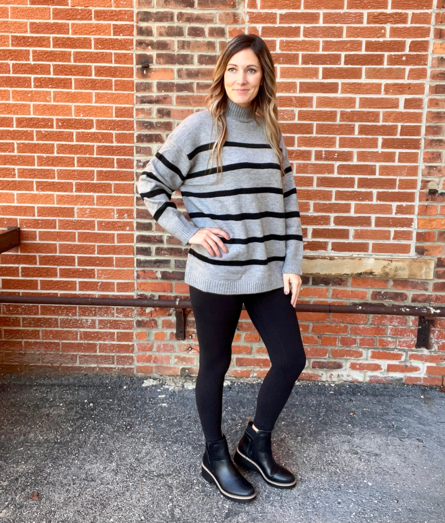 The Sylvania Oversized Striped Sweater