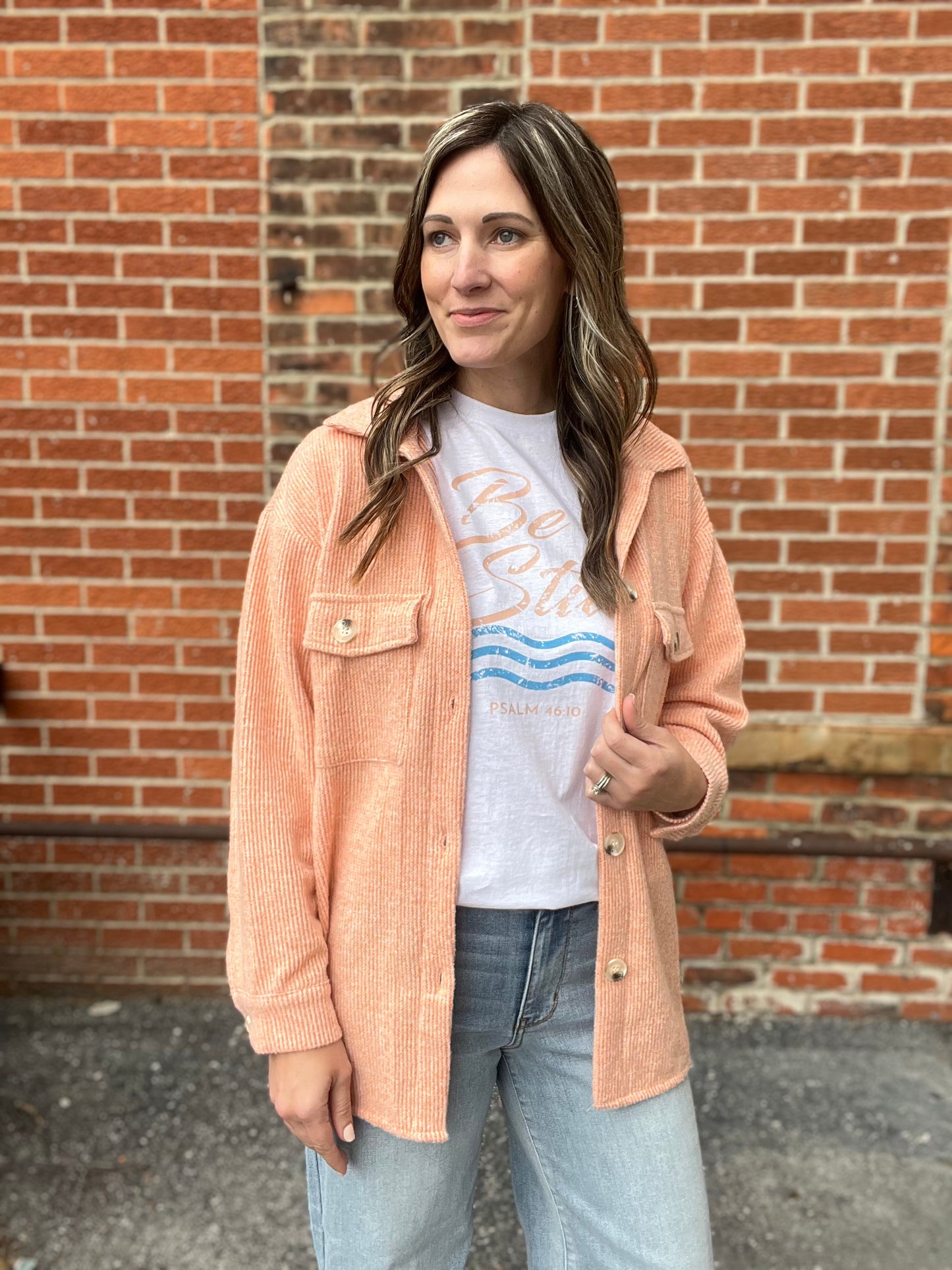 The Maris Be Still Waves Tee