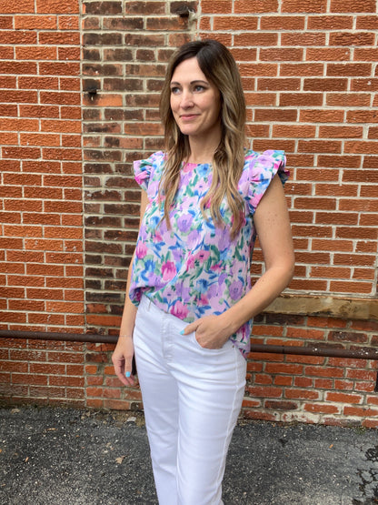 The Zalen Orchird Blouse