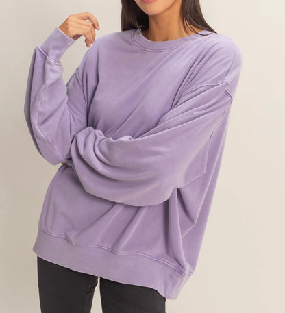 The Mills Mineral Wash Pullover Sweatshirt