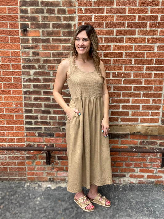 The Madden Mocha Dress