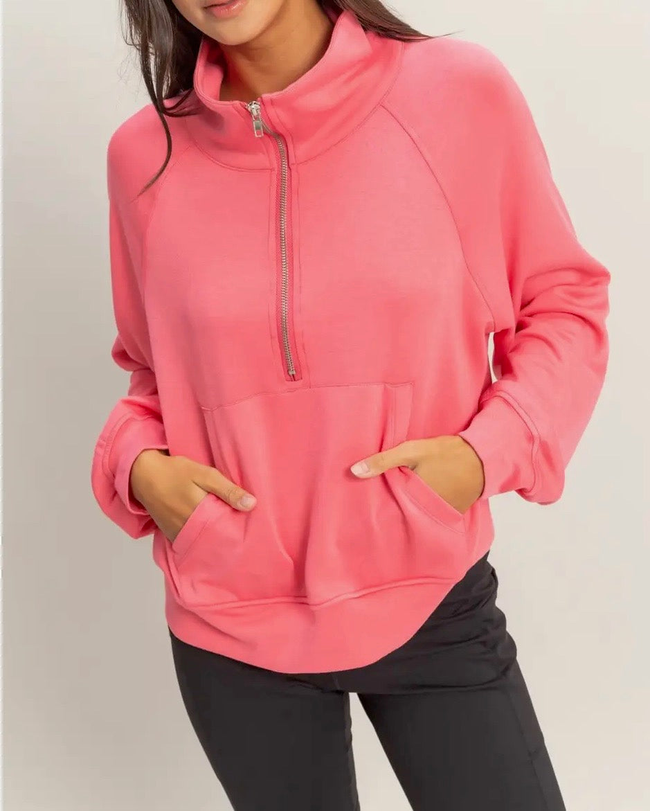 The Milla Quarter Zip Pullover