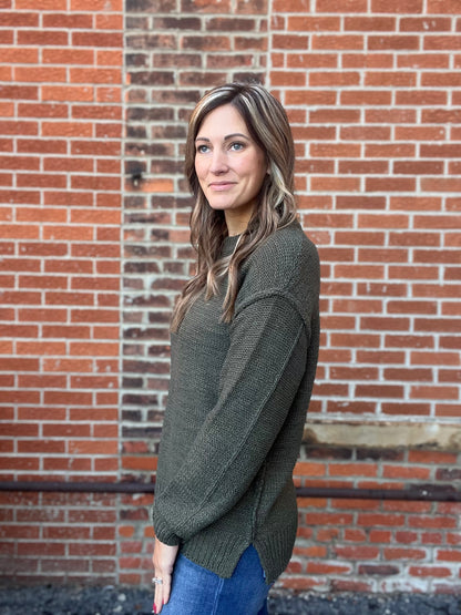 The Riaum Unique Exposed Seam Sweater