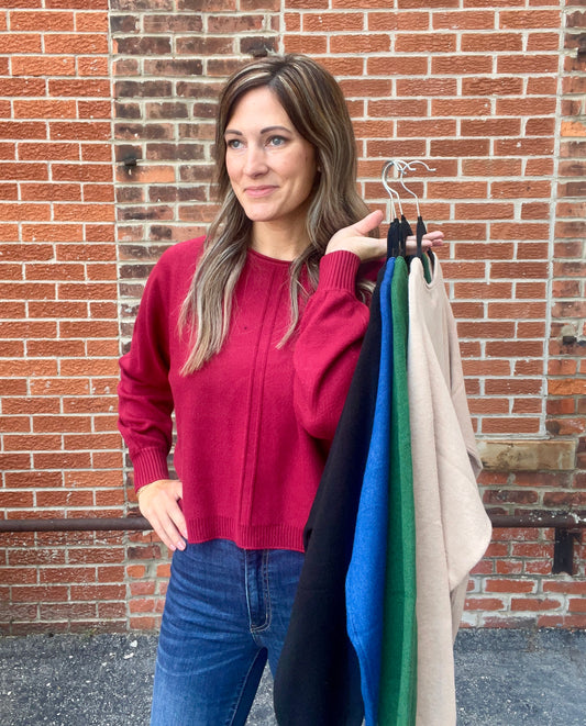 The Sevie Lightweight Sweater