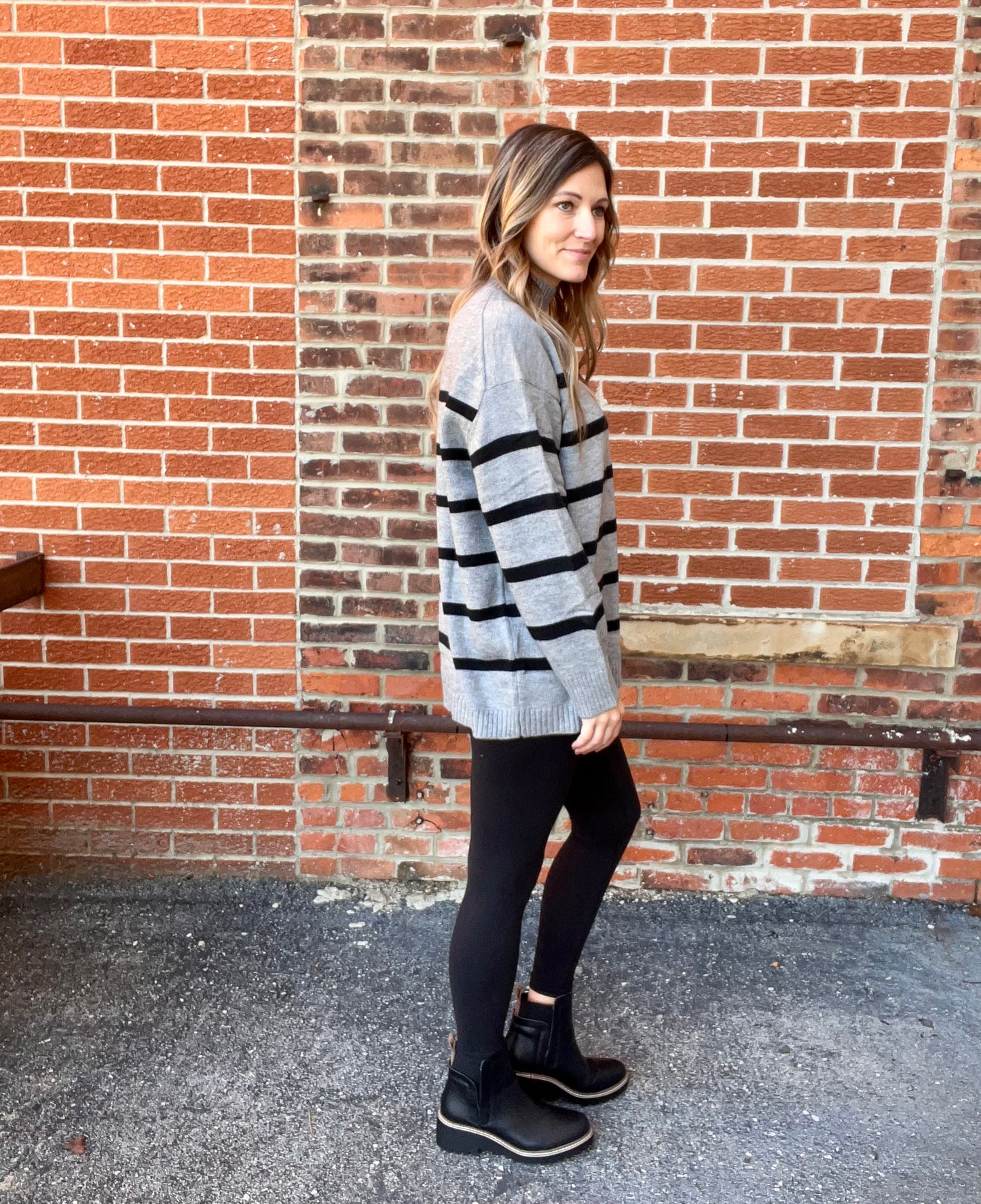 The Sylvania Oversized Striped Sweater