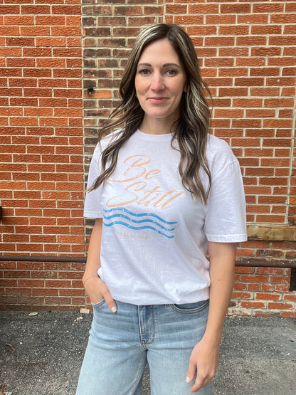 The Maris Be Still Waves Tee