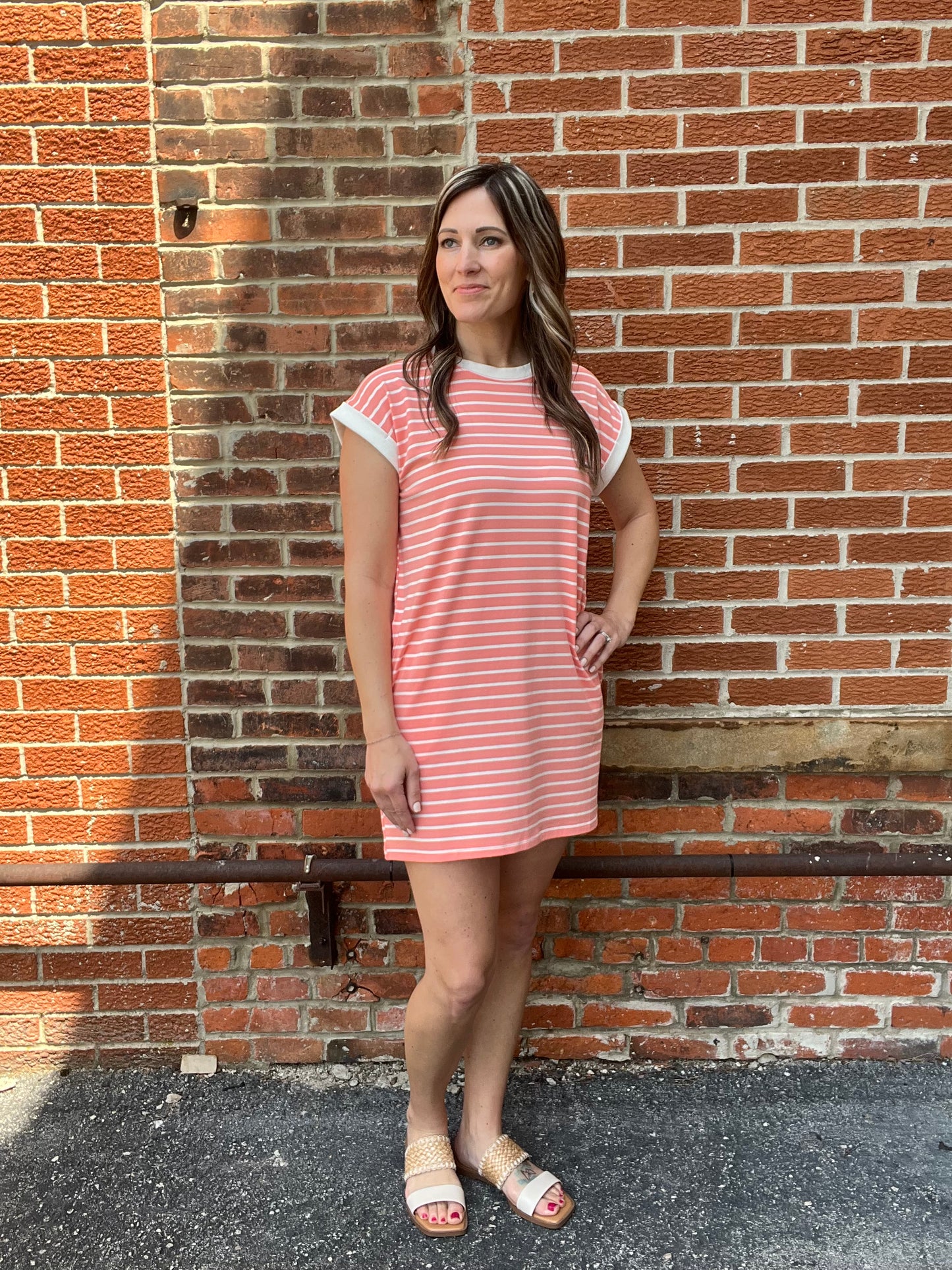 The Payleigh Striped To Go Dress