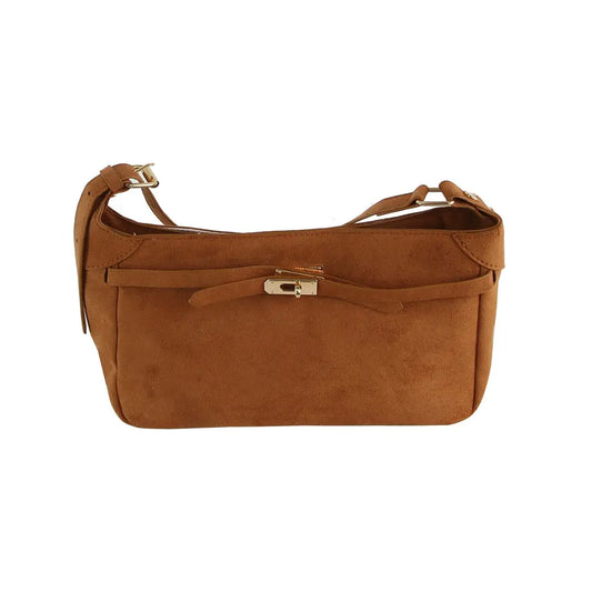 Buckle Closure Shoulder Bag