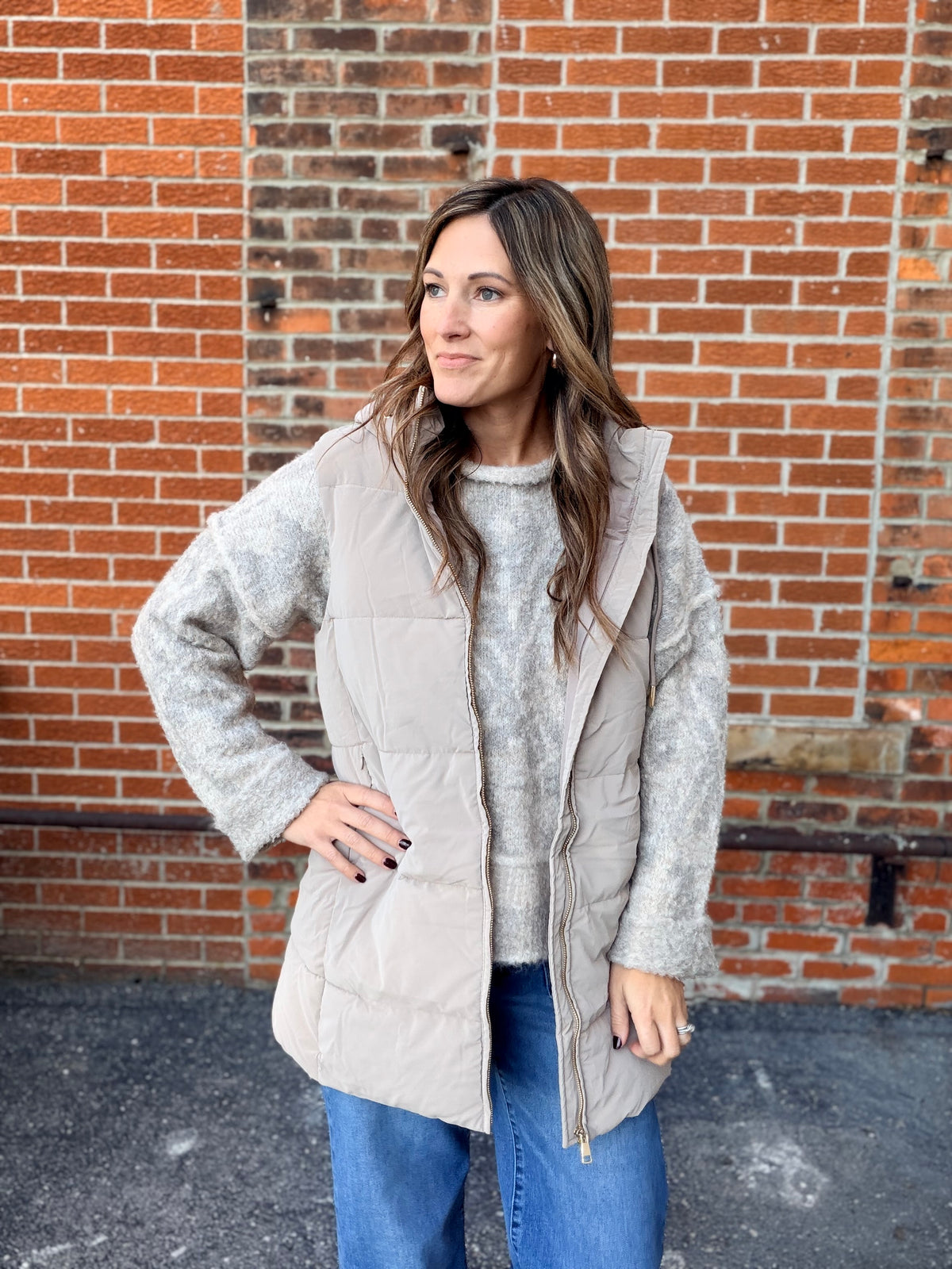 The Theodosia Zip Up Vest