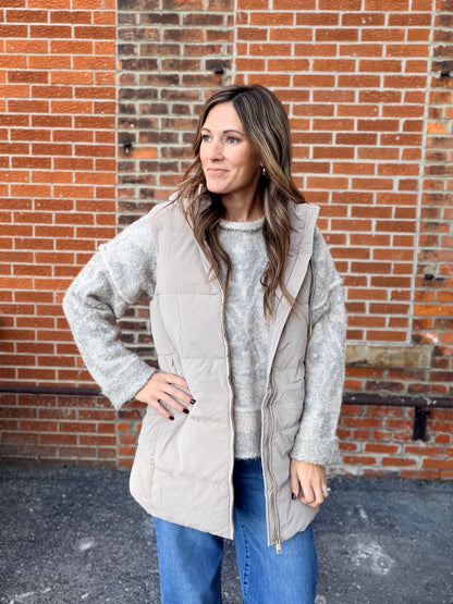 The Theodosia Zip Up Vest