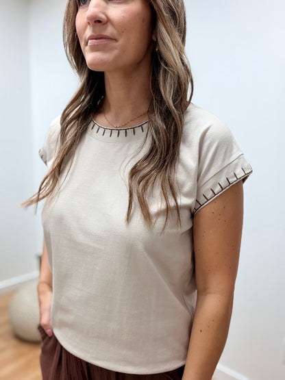 The Nerian Stitched Everyday Top