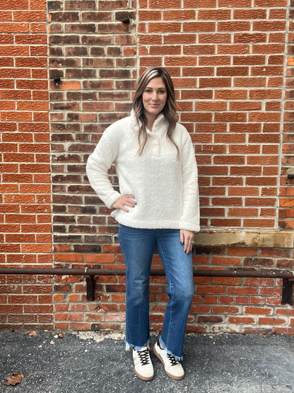 The Sila Sherpa 1/4 Snap Pullover