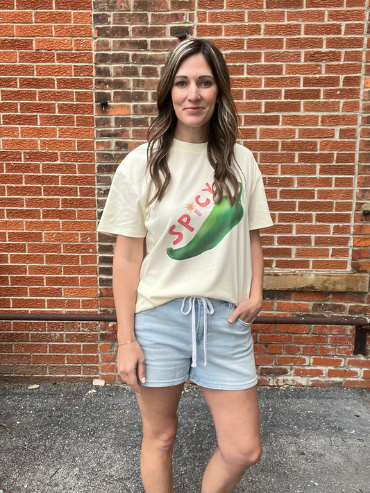The Zaria Spicy Graphic Tee