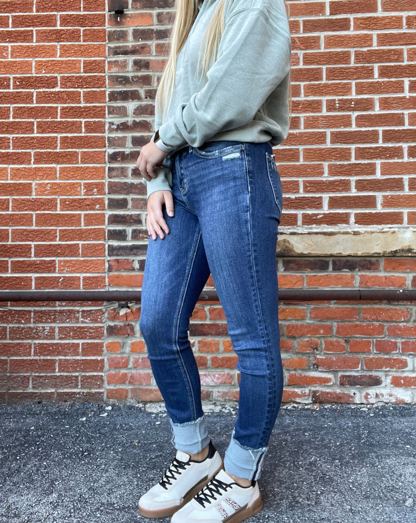 The Reflex Mid Rise Dark Skinny’s