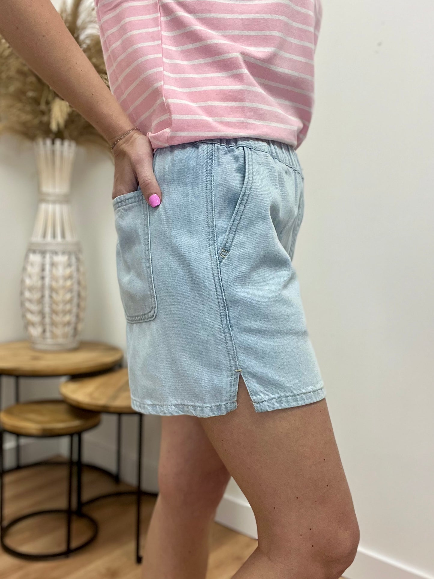 The Nena High Rise Pull On Short