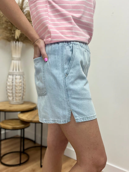 The Nena High Rise Pull On Short
