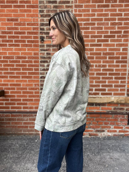 The Mill Camo Pullover Sweatshirt