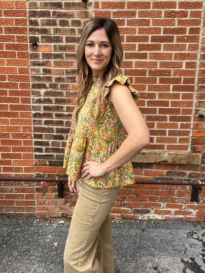 The Feena Ruffled Blouse