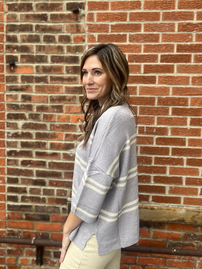 The Camden Lightweight Drop Shoulder Knit Top