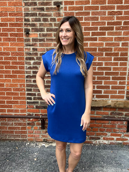 The Leena Cap Sleeve Dress