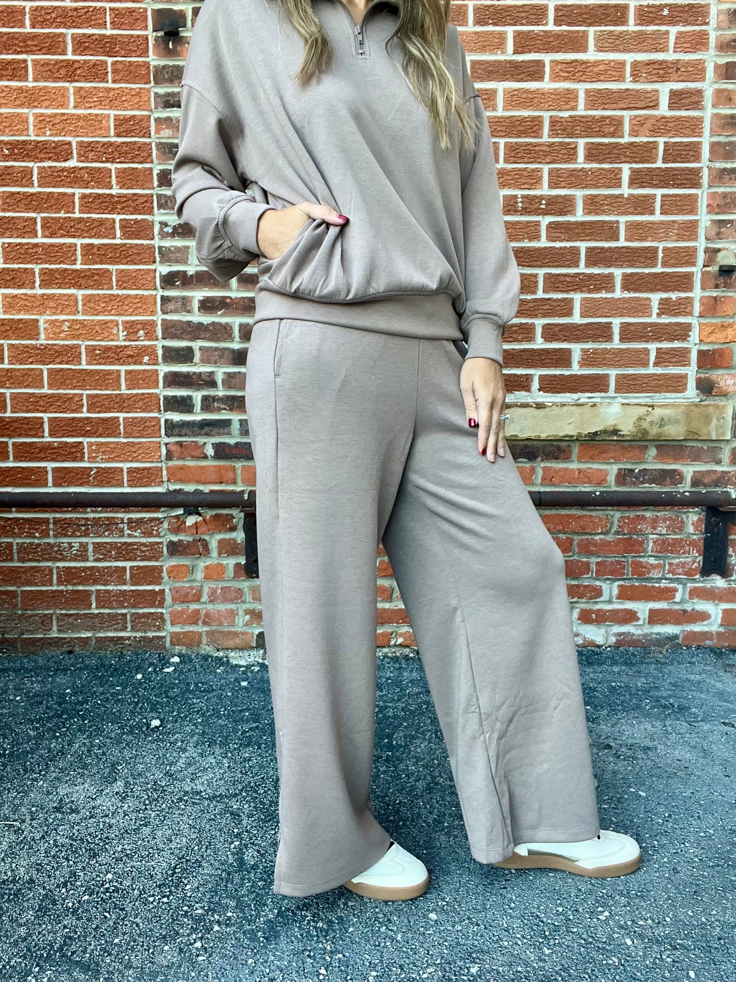 The Lena Wide Leg Sweatpants