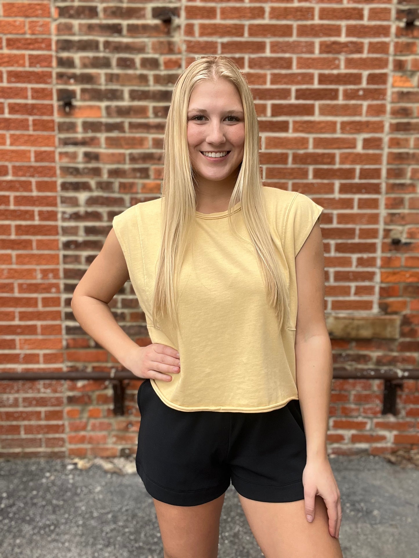The Aisling Dandelion Sleeveless Tank